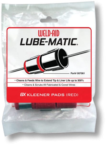 Weld Aid Filler Metals Weld Aid Lube-Matic Kleener Pads  007061