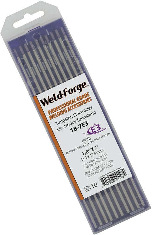 Weld-Forge Filler Metals 1/8 Weld-Forge E3 Tungsten Electrode