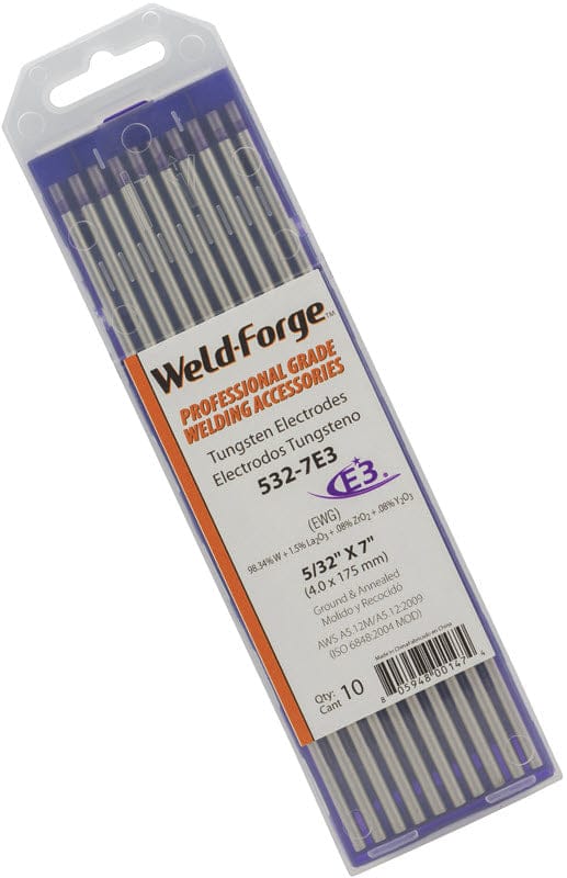 Weld-Forge Filler Metals 5/32 Weld-Forge E3 Tungsten Electrode