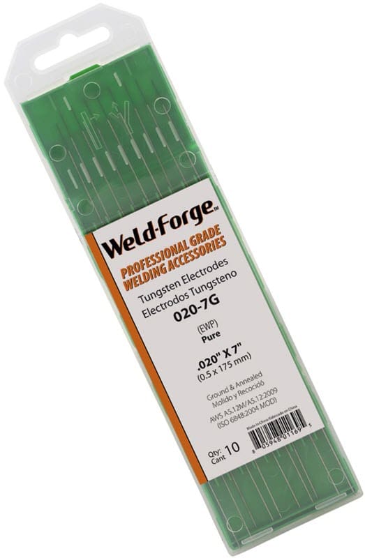 Weld-Forge Filler Metals .020 Weld-Forge Pure Tungsten Electrode