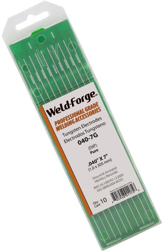Weld-Forge Filler Metals .040 Weld-Forge Pure Tungsten Electrode