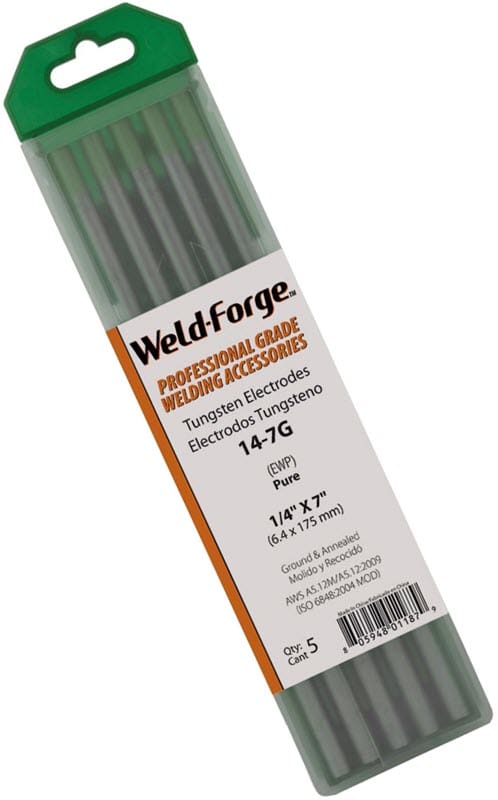 Weld-Forge Filler Metals 1/4 Weld-Forge Pure Tungsten Electrode