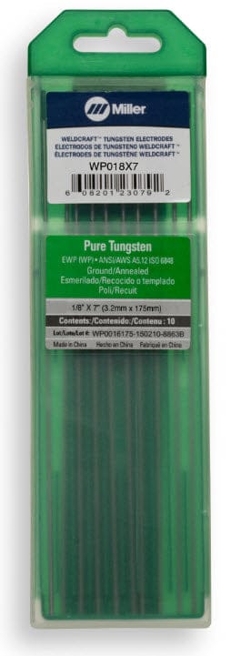 Weldcraft Filler Metals Weldcraft Pure Tungsten Electrode WP018X7
