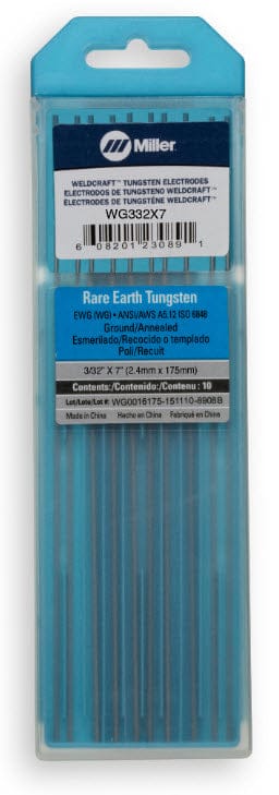 Weldcraft Filler Metals Weldcraft Rare Earth Tungsten Electrode WG332X7