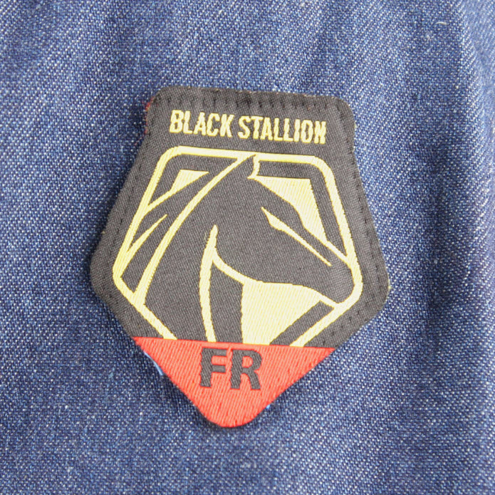 Black Stallion FR Cotton Denim Work Shirt FS8-DNM