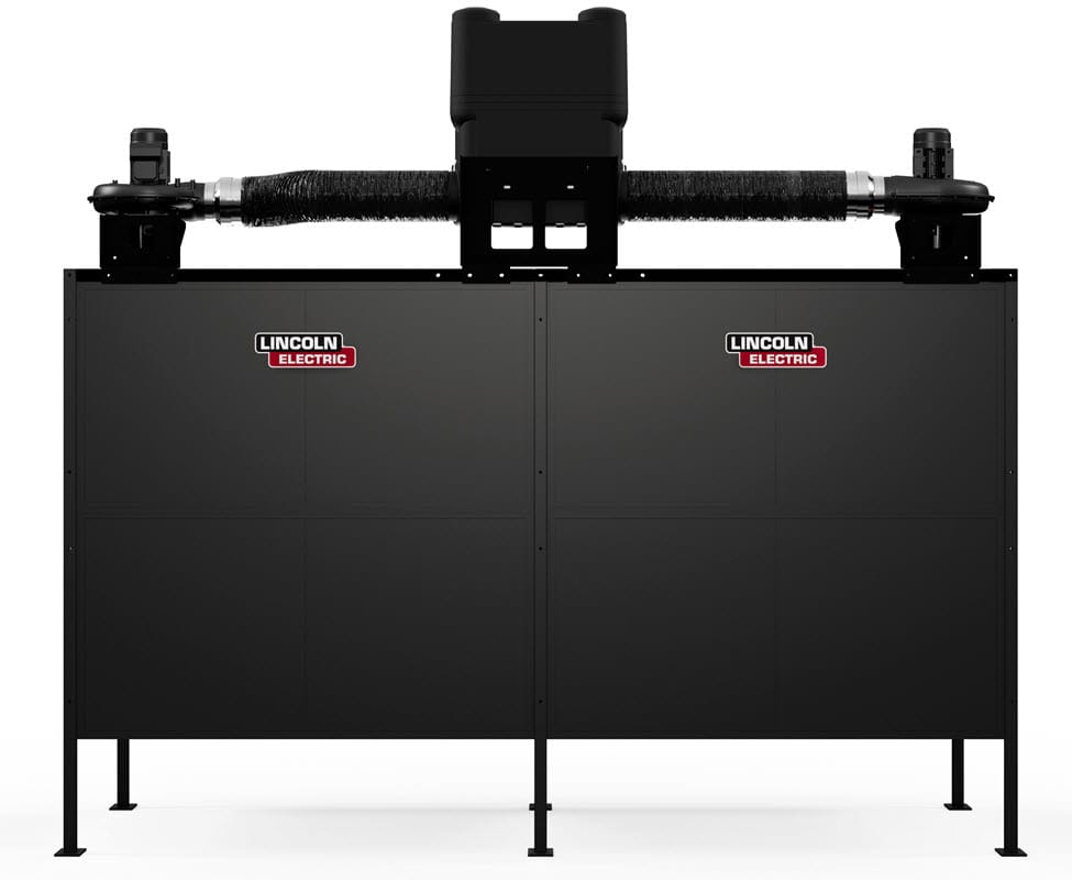 Lincoln Fume Extractors 1-Phase, 120 Volt Lincoln Prism 6' X 6' Dual Fume Extraction Weld Booth One-Pak K5563-4