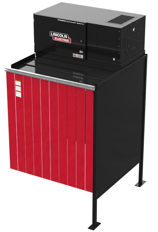 Lincoln Fume Extractors 3-Phase, 230 Volt Lincoln Prism Side-by-Side Add-On Fume Exhaust Booth - 230V, 3 Phase One-Pak K5664-2