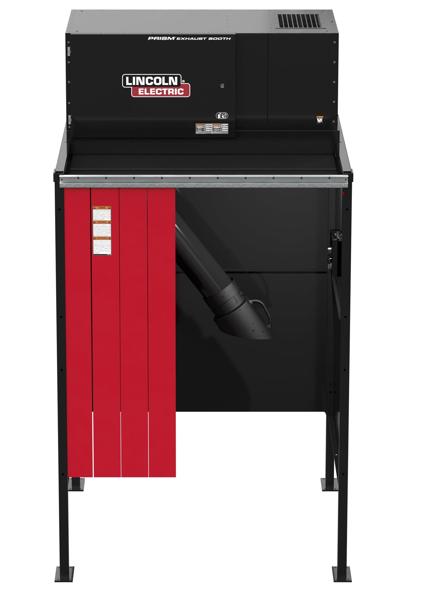 Lincoln Fume Extractors 3-Phase, 230 Volt Lincoln Prism Standalone Fume Exhaust Booth - 230V, 3 Phase One-Pak K5664-1