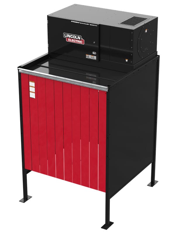 Lincoln Prism Standalone Fume Exhaust Booth - 230V, 3 Phase One-Pak K5664-1