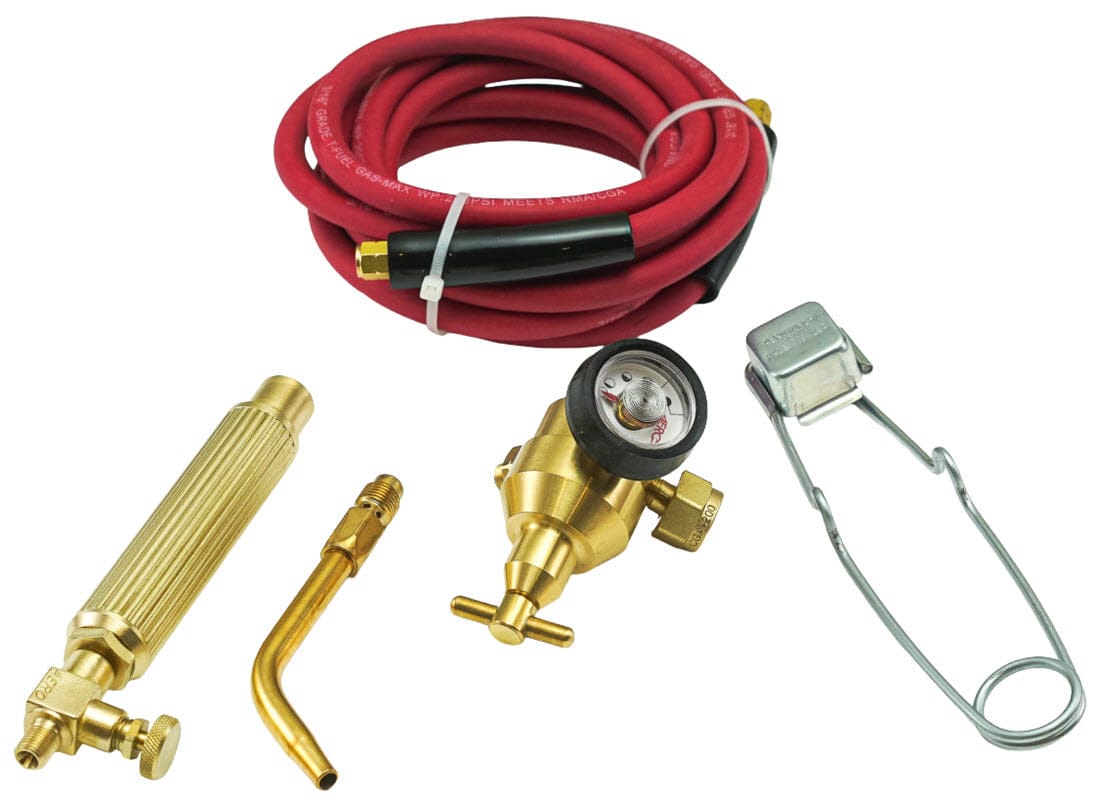 Aero Gas Apparatus CGA 200 (MC) Aero Air/Acetylene Soldering Torch Kit AK1-S