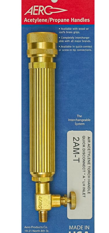 Aero Gas Apparatus Aero Air/Acetylene Torch Handle (Quick Disconnect) 2AM-T