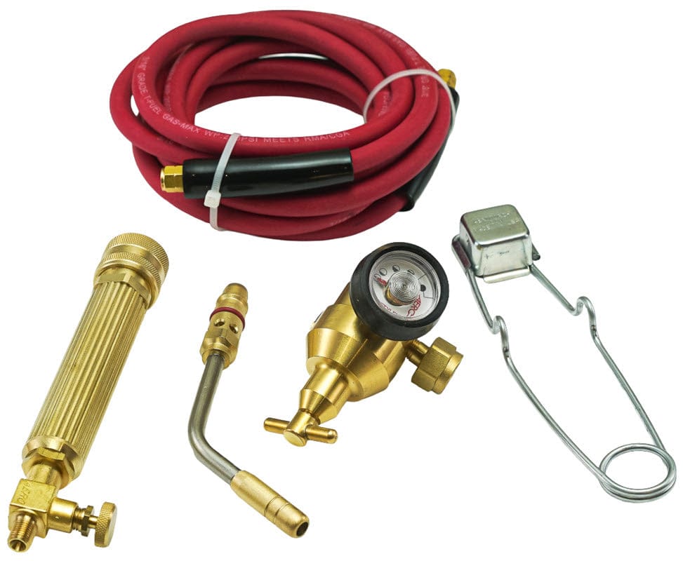 Aero Gas Apparatus CGA 200 (MC) AERO JET Air/Acetylene High Temperature Brazing/Soldering Torch Kit AKJ5-S