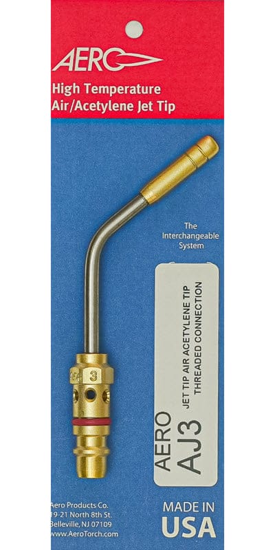 Aero Gas Apparatus Aero JET Air/Acetylene High Temperature Torch Tip (Quick Disconnect) AJ3-T