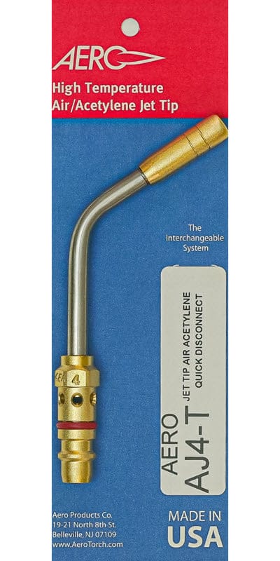 Aero Gas Apparatus Aero JET Air/Acetylene High Temperature Torch Tip (Quick Disconnect) AJ4-T
