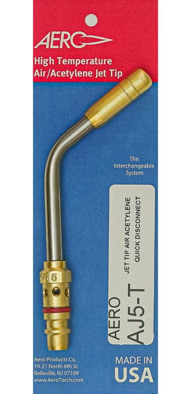Aero Gas Apparatus Aero JET Air/Acetylene High Temperature Torch Tip (Quick Disconnect) AJ5-T