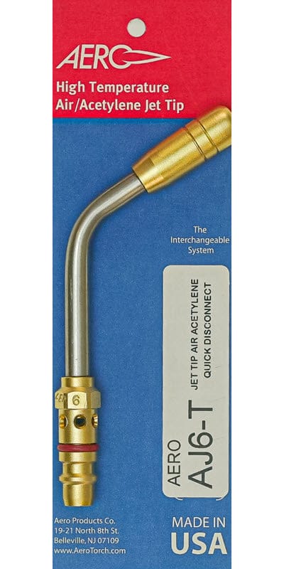 Aero Gas Apparatus Aero JET Air/Acetylene High Temperature Torch Tip (Quick Disconnect) AJ6-T