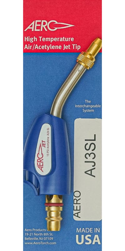 Aero Gas Apparatus Aero JET Air/Acetylene Self-Lighting High Temperature Torch Tip AJ3SL