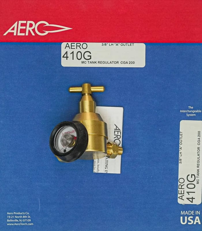 Aero Gas Apparatus CGA 200 (MC) Aero "MC" Acetylene Regulator (CGA-200) 410G