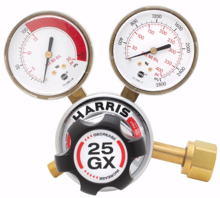 Harris Gas Apparatus Harris 25GX Acetylene Regulator (CGA 300) 25GX-15-300