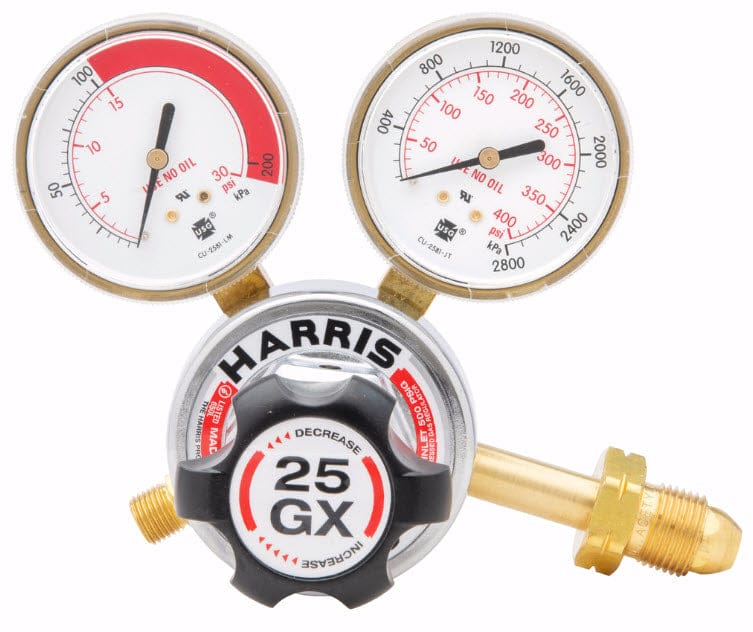 Harris Gas Apparatus Harris 25GX Acetylene Regulator (CGA 510) 25GX-15-510