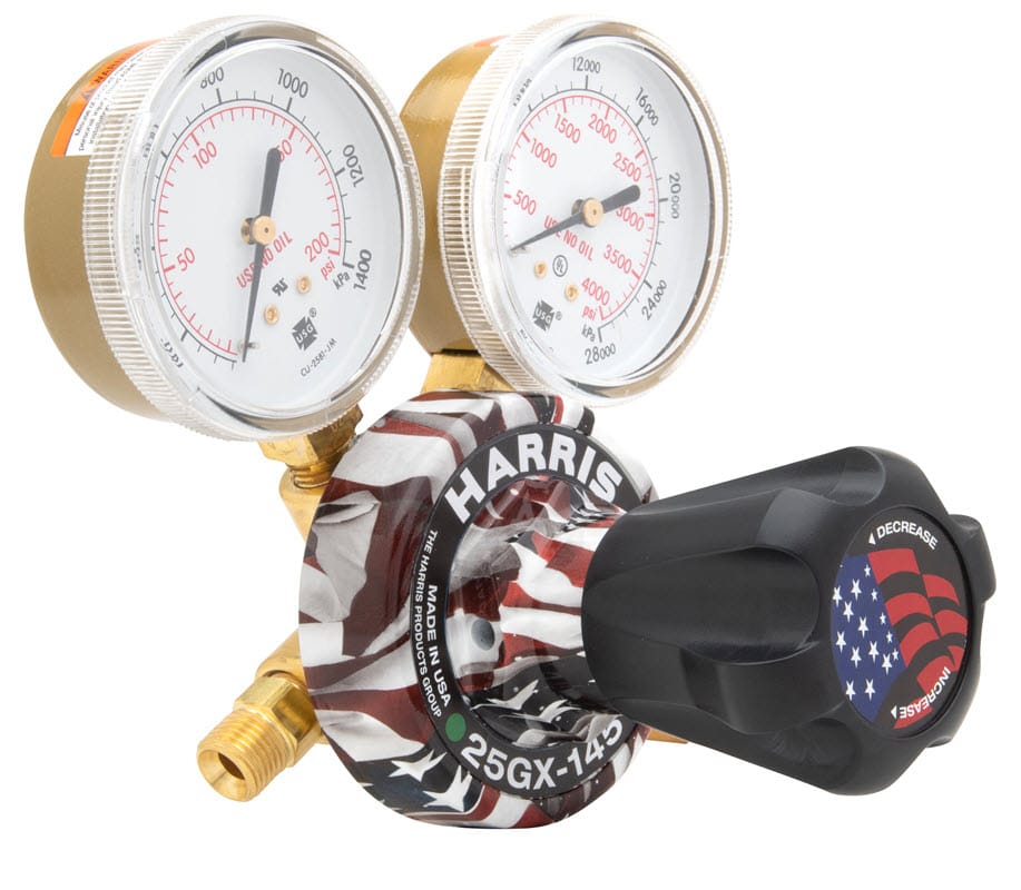 Harris Gas Apparatus Harris 25GX America Oxygen Regulator 25GX-145-540