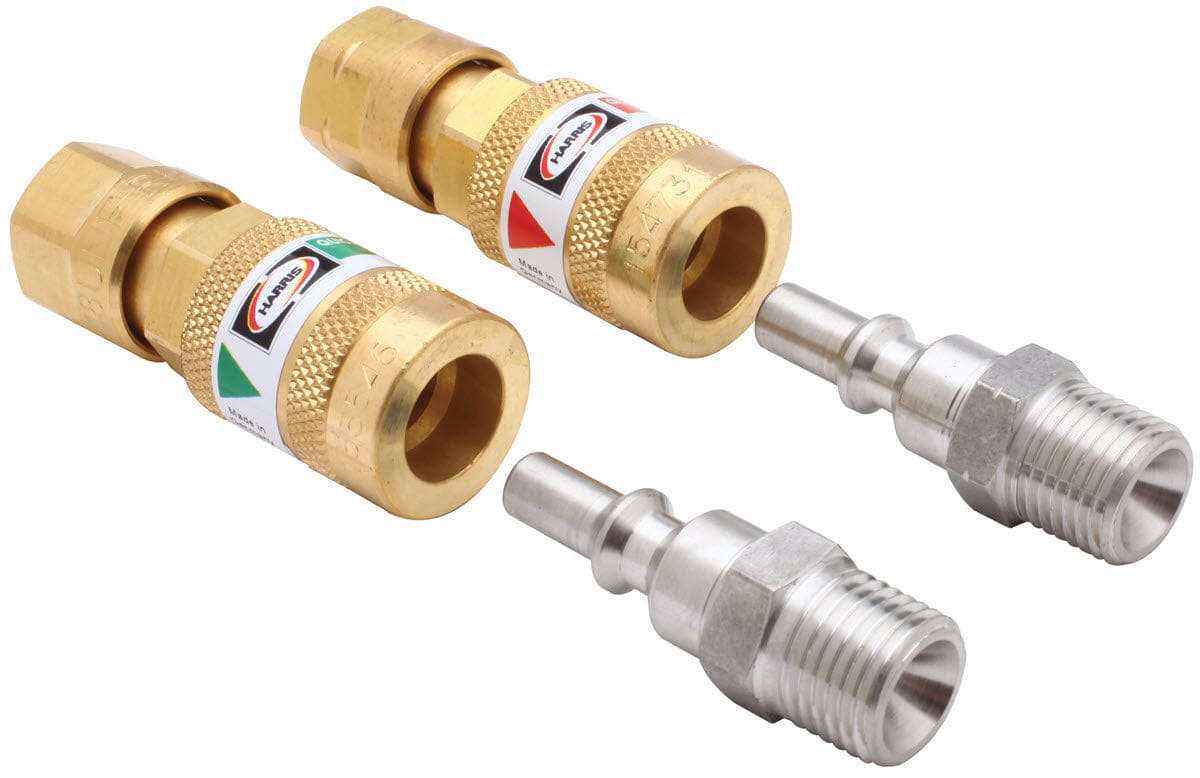 Harris Gas Apparatus Harris 26-QCR Quick Disconnects w/Check Valves - Regulator to Hose 4301736