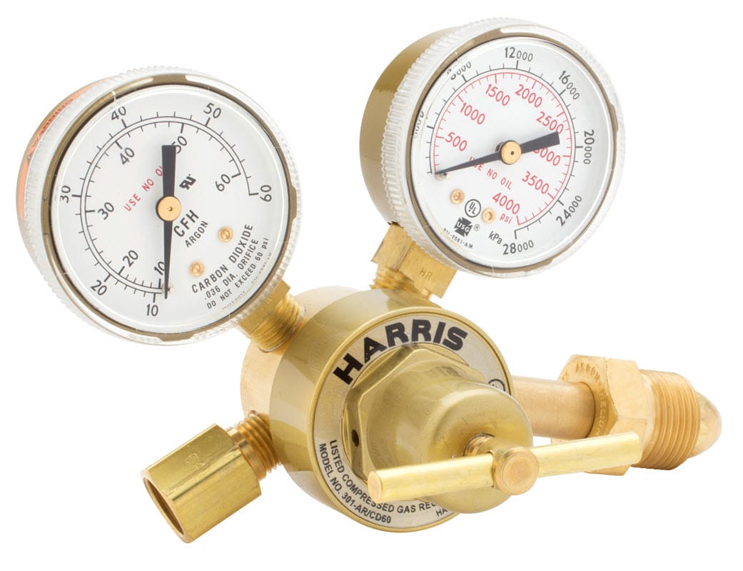 Harris Gas Apparatus None Harris 301 Argon Flowgauge Regulator 301-Ar60-580