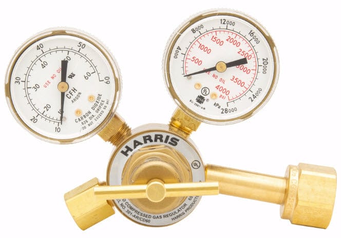 Harris Gas Apparatus Harris 301 CO2 Flowgauge Regulator 301-CD60-320