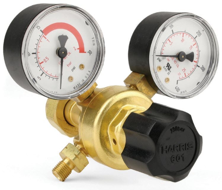 Harris 601 B Tank Acetylene Regulator 601-15-520A