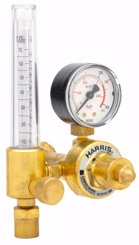 Harris Gas Apparatus Harris 601 CO2 Flowmeter Regulator 601-CD-320