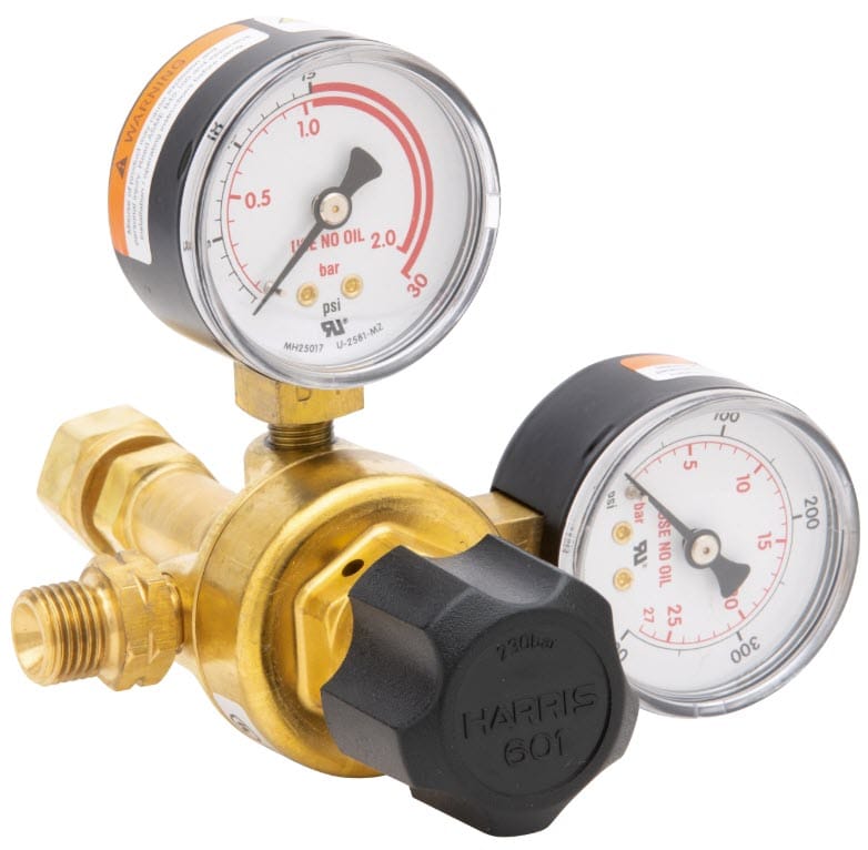 Harris Gas Apparatus Harris 601 MC Tank Aceytlene Regulator 601-15-200A