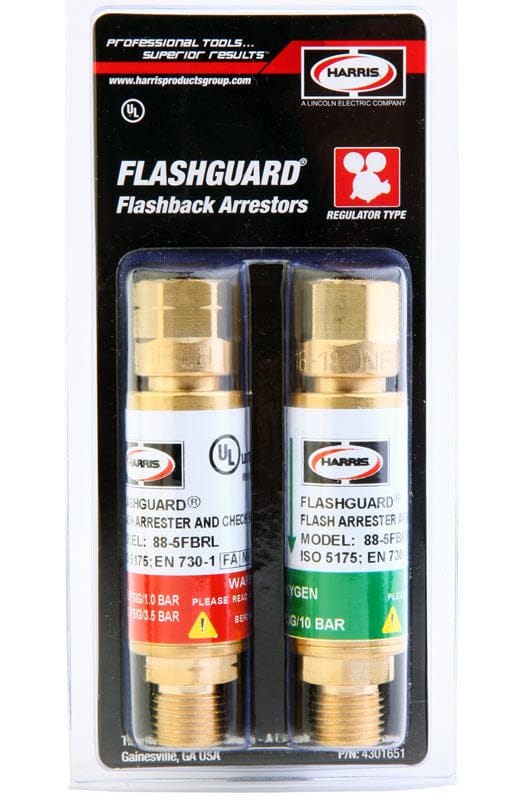 Harris Gas Apparatus Harris 88-5BR Flashback Arrestor (set) - Regulator Mount 4301651