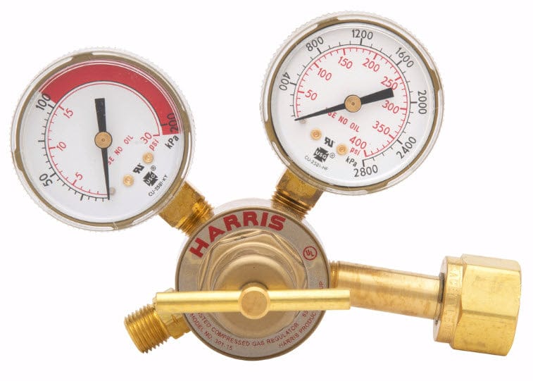 Harris Gas Apparatus Harris B Tank Acetylene Regulator (CGA 520) 301-15-520B