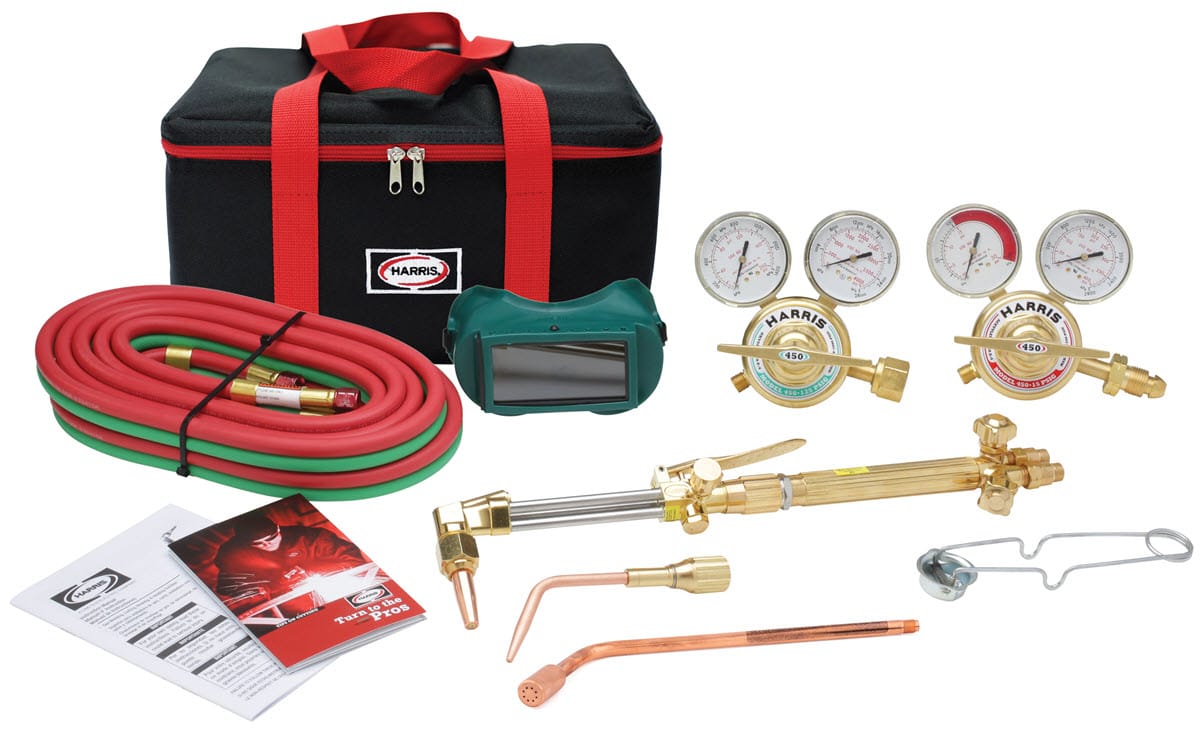 Harris Gas Apparatus Harris® Extra Heavy-Duty Model 450 Ironworker Rosebud Kit Oxy/Acetylene