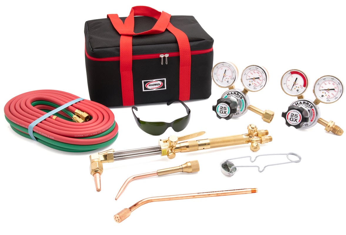 Harris Heavy Duty Model 25GX Ironworker Rosebud Kit - Oxy/Acetylene