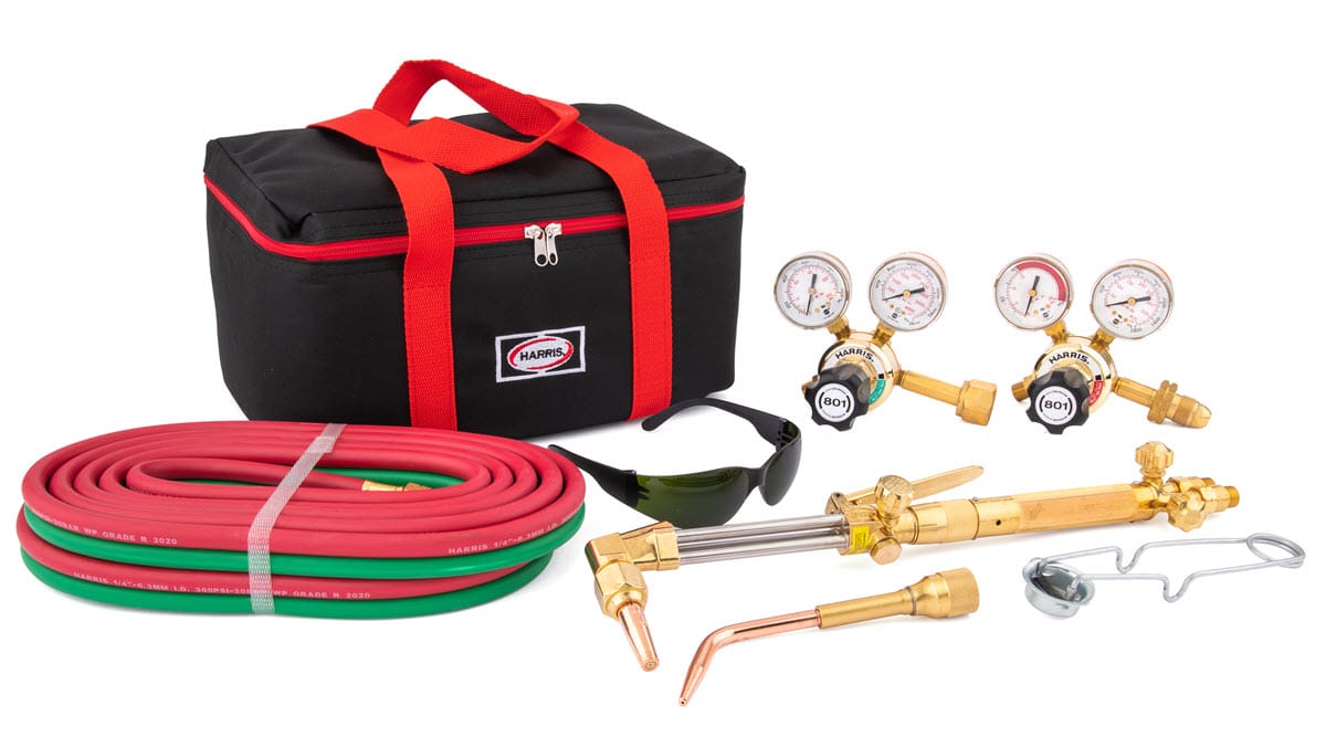 Harris Gas Apparatus Harris HMD Ironworker Deluxe Welding & Cutting Outfit 4400366