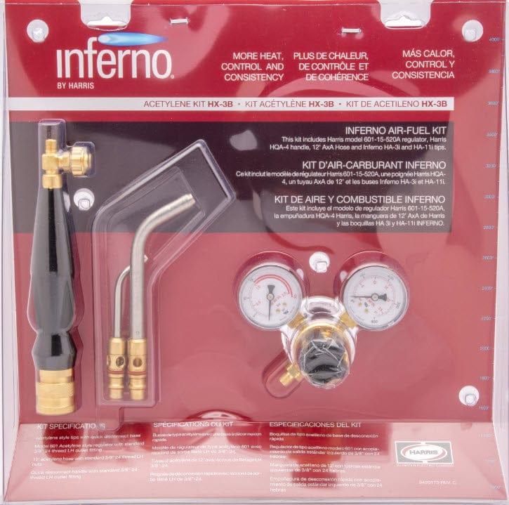 Harris Gas Apparatus Harris HX-3B Inferno Brazing Kit 4400083