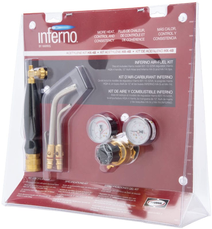 Harris Gas Apparatus Harris HX-4B Inferno Brazing Kit 4400084