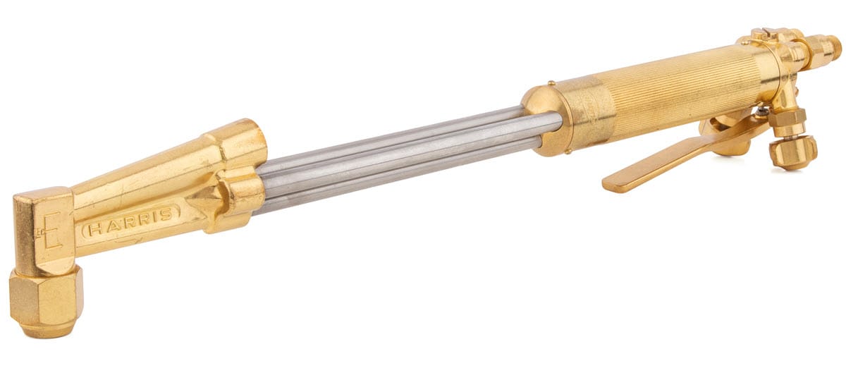 Harris Gas Apparatus 18 inch Model 62-5E Straight Hand Cutting Torch - 90° Head Angle