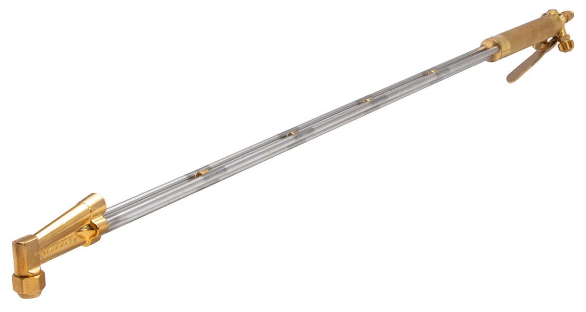 Harris Gas Apparatus 48 inch Model 62-5EL Straight Hand Cutting Torch - 90° Head Angle