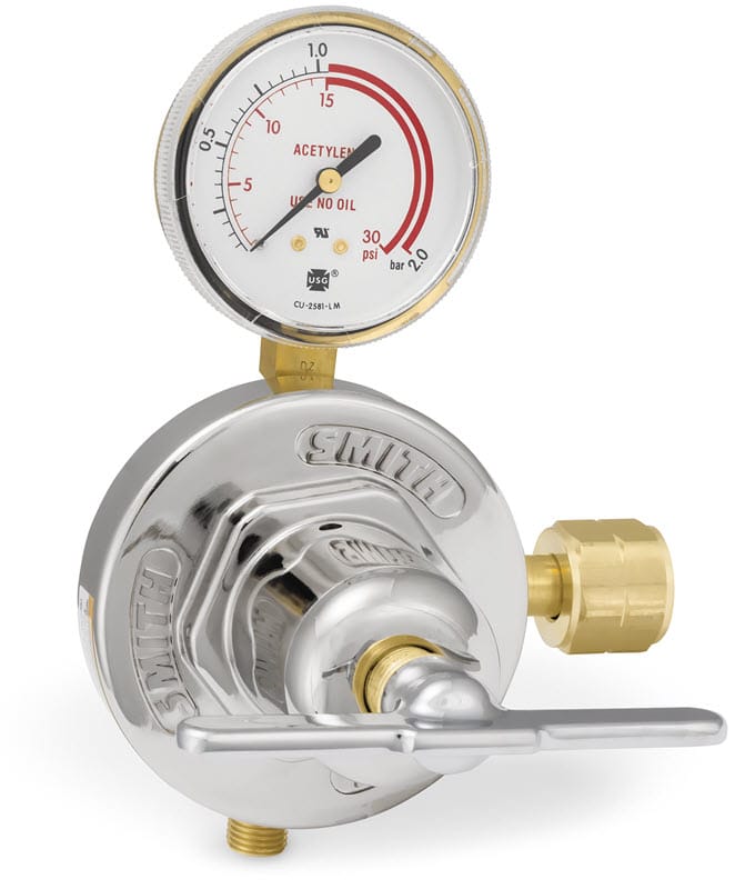Smith Acetylene Heavy-Duty Station Regulator 46-15
