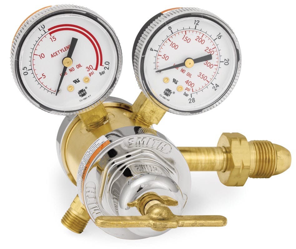 Smith Gas Apparatus Smith Acetylene Regulator - 2 Stage 35-15-510
