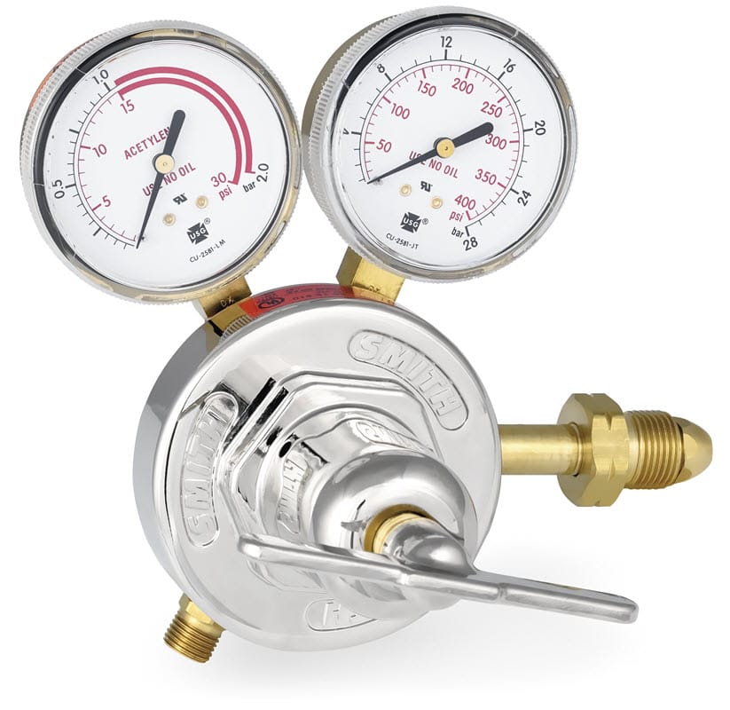 Smith Acetylene Regulator - Heavy Duty 40-15-510