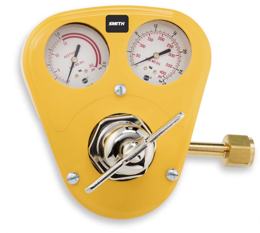 Smith Acetylene Regulator - Heavy Duty Hard Hat 40-15-300S