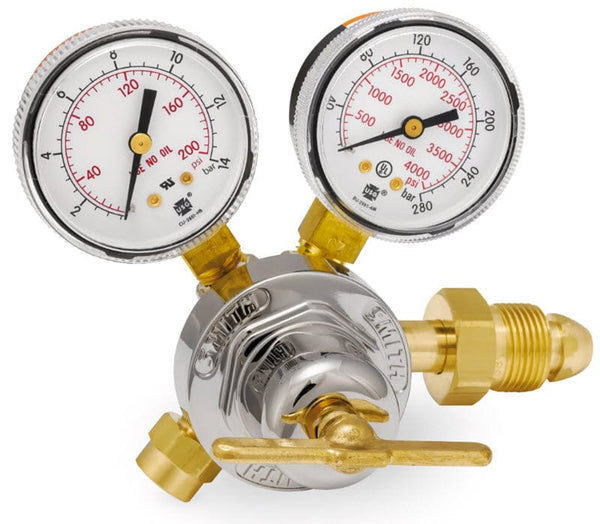 Butane Regulator 21mm with Gauge Clip On Butane Regulator 21mm with Gauge Clip On