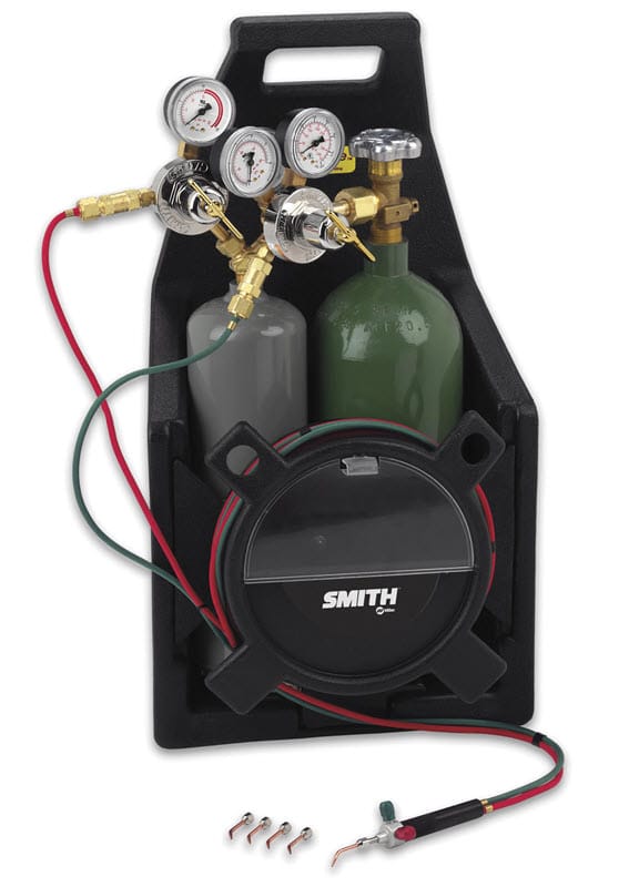 Smith Gas Apparatus Smith Little Torch Acetylene Caddy Jeweler's Torch Outfit 23-1004A
