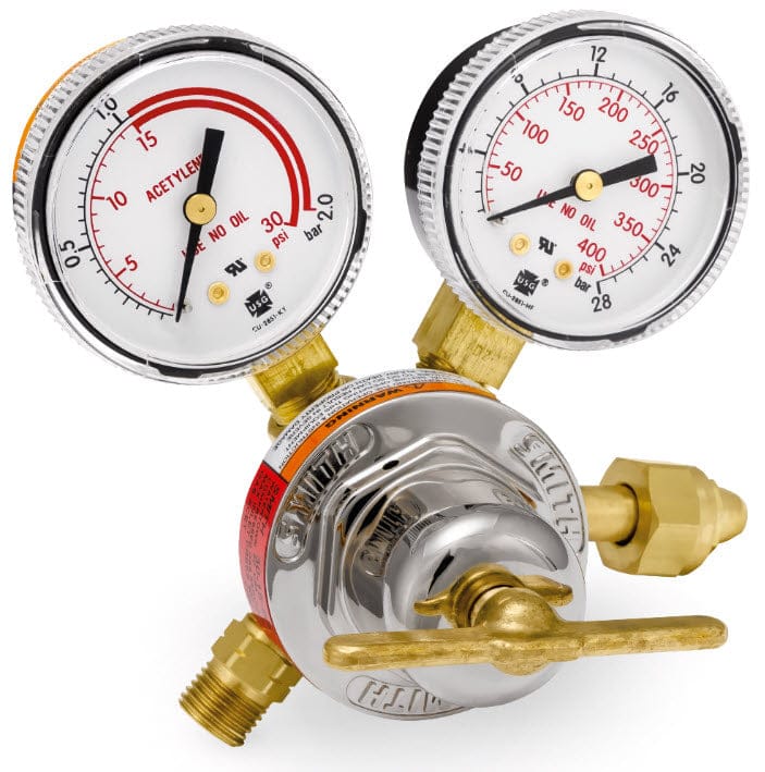 Smith Gas Apparatus Smith MC Acetylene Regulator 30-15-200