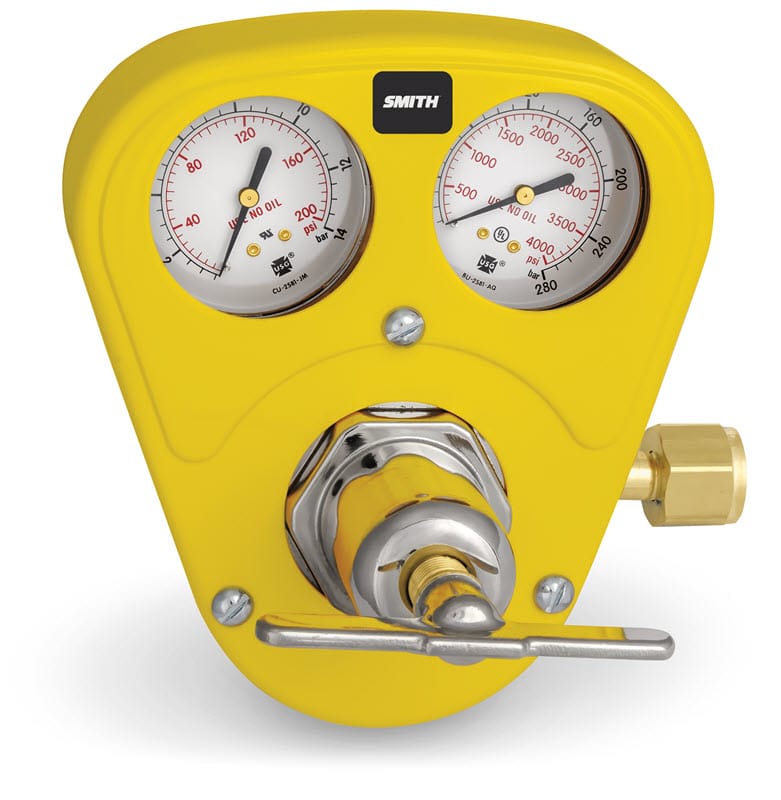 Smith Oxygen Regulator - Heavy Duty Hard Hat 40-175-540S