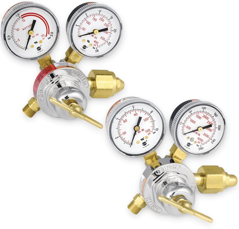 Smith Gas Apparatus Smith Regulator Economy Twin Pack HTP5