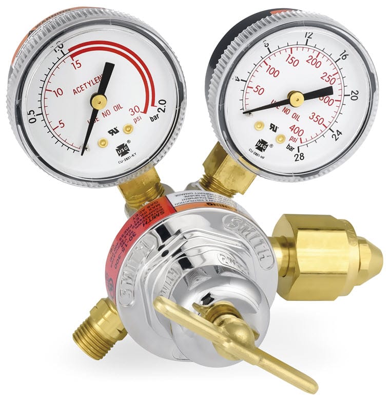 Smith Gas Apparatus Smith Regulator Economy Twin Pack HTP5